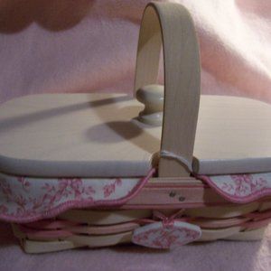 Longaberger 2000 Horizon of Hope Whitewashed